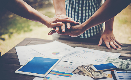 Business finance visual